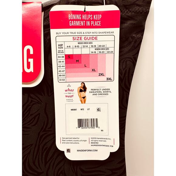 New Women's Maidenform Flexees Cool Comfort Ultra Firm Waist Trainer Size L - Picture 4 of 7